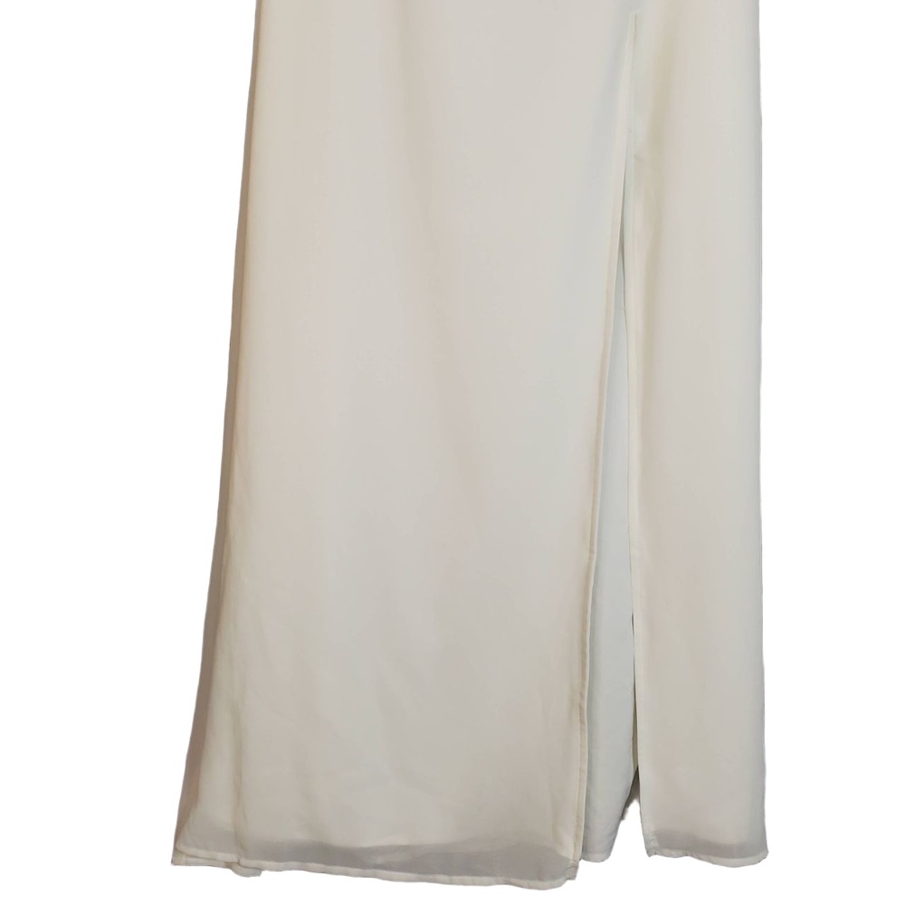 Lulus The‎ Way to Love White Ruffled Maxi Dress Medium - Picture 5 of 16